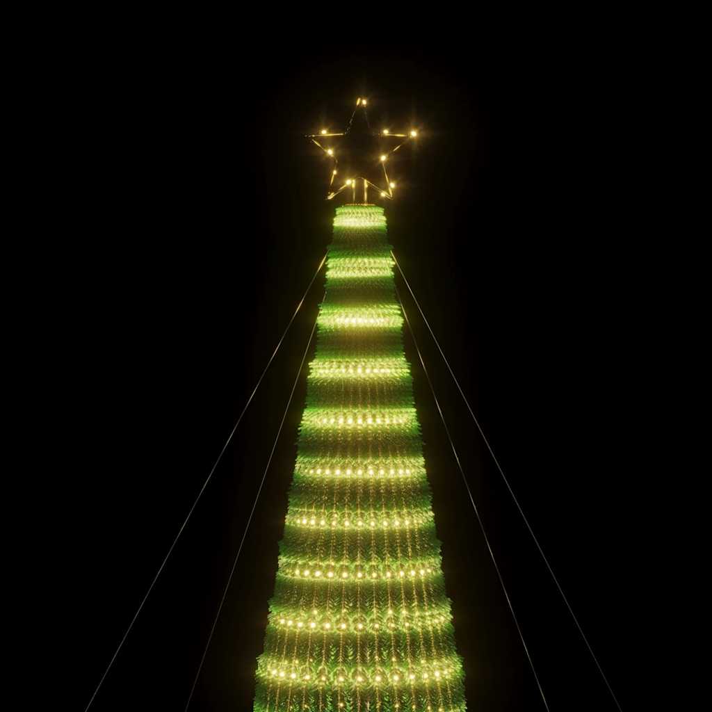 LED Christmas Tree 1544 LEDs Warm White 500 cm