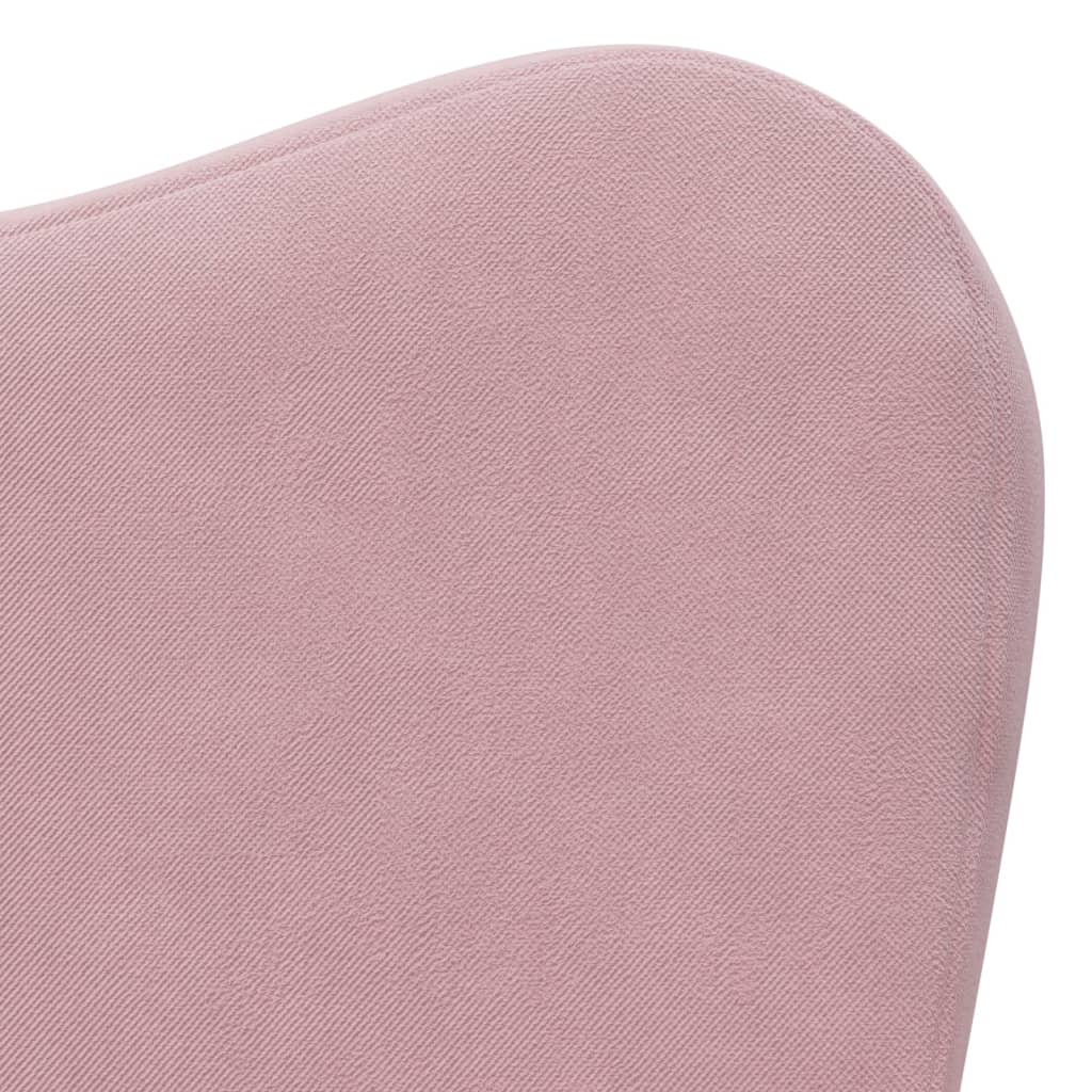 Kids' Sofa Pink Soft Plush