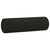 2-Seater Sofa with Throw Pillows Black 140 cm Fabric