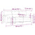 3-Seater Sofa with Throw Pillows Light Grey 180 cm Fabric