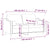2-Seater Sofa with Throw Pillows Light Grey 140 cm Fabric