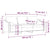 3-Seater Sofa with Throw Pillows Light Grey 180 cm Fabric