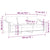 3-Seater Sofa with Throw Pillows Light Grey 180 cm Fabric