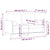 2-Seater Sofa with Throw Pillows Light Grey 120 cm Velvet