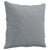 2-Seater Sofa with Throw Pillows Light Grey 120 cm Fabric