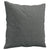 2-Seater Sofa with Throw Pillows Dark Grey 140 cm Fabric