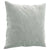 2-Seater Sofa with Throw Pillows Light Grey 120 cm Velvet