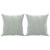 3-Seater Sofa with Throw Pillows Light Grey 180 cm Velvet