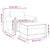 Sofa Chair with Footstool Light Grey 60 cm Velvet