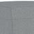 3 Piece Sofa Set with Pillows Light Grey Fabric