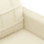 4 Piece Sofa Set with Cushions Cream Faux Leather