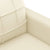 2 Piece Sofa Set with Pillows Cream Faux Leather