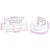 2 Piece Sofa Set with Pillows Cappuccino Faux Leather