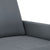 3 Piece Sofa Set with Cushions Dark Grey Velvet