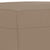 3 Piece Sofa Set with Cushions Cappuccino Faux Leather