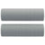 2 Piece Sofa Set with Pillows Light Grey Fabric