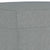 3 Piece Sofa Set with Pillows Light Grey Fabric