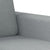 3 Piece Sofa Set with Pillows Light Grey Fabric