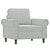 4 Piece Sofa Set with Cushions Light Grey Velvet