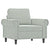 4 Piece Sofa Set with Pillows Light Grey Velvet