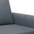 2 Piece Sofa Set with Pillows Dark Grey Velvet
