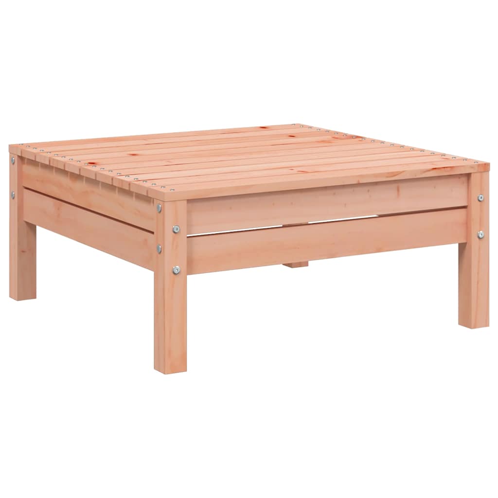 Garden Sofa with Cushions and Footstool 2-Seater