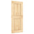 Sliding Door with Hardware Set 85x210 cm Solid Wood Pine