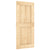 Sliding Door with Hardware Set 90x210 cm Solid Wood Pine
