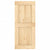 Sliding Door with Hardware Set 90x210 cm Solid Wood Pine