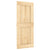 Sliding Door with Hardware Set 85x210 cm Solid Wood Pine