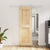 Sliding Door with Hardware Set 70x210 cm Solid Wood Pine