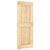 Sliding Door with Hardware Set 80x210 cm Solid Wood Pine