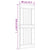 Sliding Door with Hardware Set 80x210 cm Solid Wood Pine