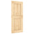 Sliding Door with Hardware Set 85x210 cm Solid Wood Pine