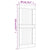 Sliding Door with Hardware Set 90x210 cm Solid Wood Pine