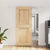 Sliding Door with Hardware Set 85x210 cm Solid Wood Pine