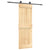 Sliding Door with Hardware Set 70x210 cm Solid Wood Pine