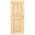 Sliding Door with Hardware Set 85x210 cm Solid Wood Pine
