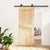 Sliding Door with Hardware Set 85x210 cm Solid Wood Pine