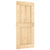 Sliding Door with Hardware Set 90x210 cm Solid Wood Pine