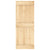 Sliding Door with Hardware Set 80x210 cm Solid Wood Pine