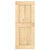 Sliding Door with Hardware Set 85x210 cm Solid Wood Pine