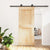 Sliding Door with Hardware Set 85x210 cm Solid Wood Pine