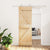 Sliding Door with Hardware Set 70x210 cm Solid Wood Pine