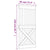Sliding Door with Hardware Set 95x210 cm Solid Wood Pine
