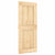 Sliding Door with Hardware Set 85x210 cm Solid Wood Pine