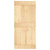 Sliding Door with Hardware Set 95x210 cm Solid Wood Pine