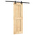 Sliding Door with Hardware Set 70x210 cm Solid Wood Pine