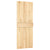 Sliding Door with Hardware Set 80x210 cm Solid Wood Pine