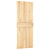 Sliding Door with Hardware Set 80x210 cm Solid Wood Pine